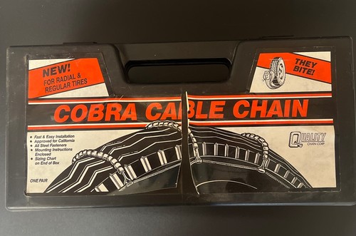 Cobra cable tire snow - cobra, chains